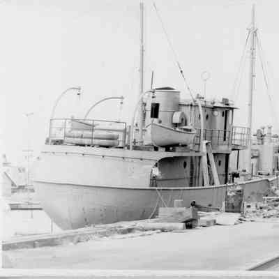 Vessel Sirius Star dockside at SBSB&DD Co.