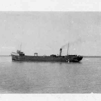 Steamer in water
