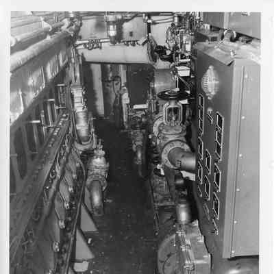 Engine room of Carport November 7, 1950