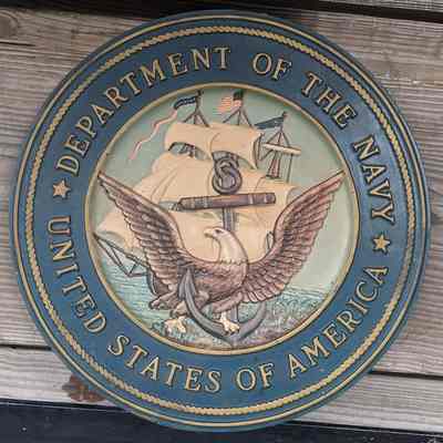 Department of Navy Plaque