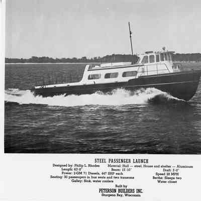 PBI Steel passenger launch underway
