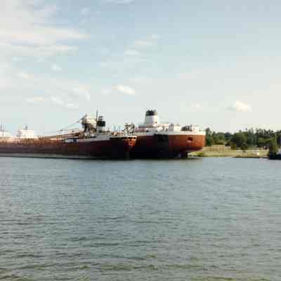 Arthur M. Anderson, Roger Blough, and Mobile Bay 1986