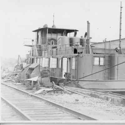 Unidentified vessel dockside