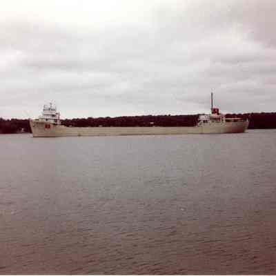 Paul H. Townsend in the bay of Sturgeon Bay 1990