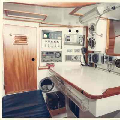 Yankee Girl Navigation station