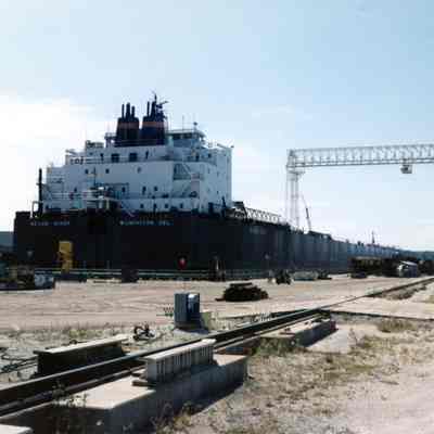 Mesabi Miner at Bay Shipbuilding 1992