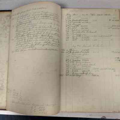 L.E. Block ship's log 1956-1958