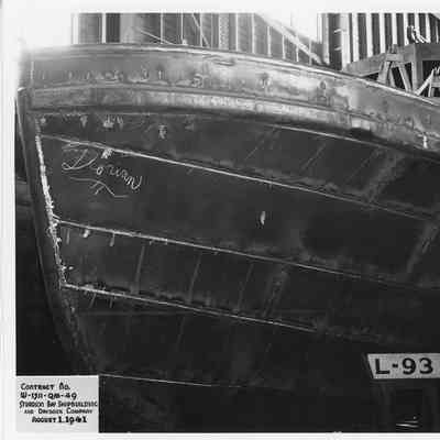 L-93 progress photo August 1, 1941