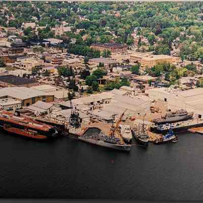 PBI MCM Aerial View Photograph