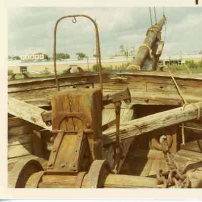 Bow of the Alvin Clark