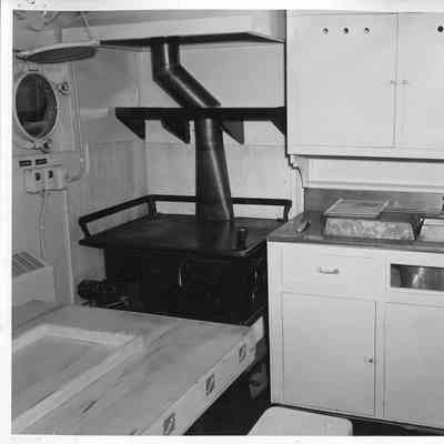 Interior galley of the Lucky Star