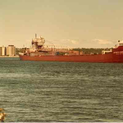 Arthur M. Anderson on Saint. Mary's River June, 1982