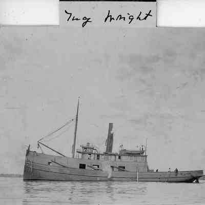 Tugboat in water