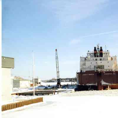 James R. Barker docked next to Edward L. Ryerson 2004