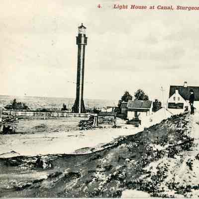 Sturgeon Bay Canal Lighthouse Postcard