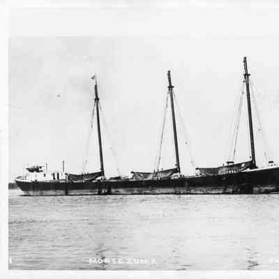 Montezuma being towed