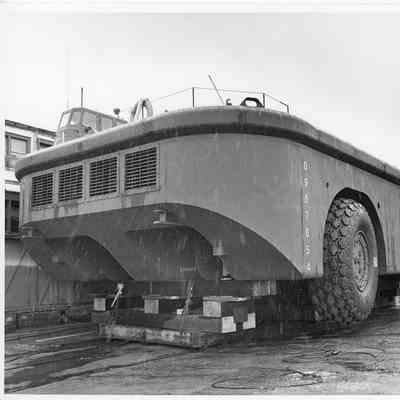 PBI US Army Larc 49 on sled read for launch