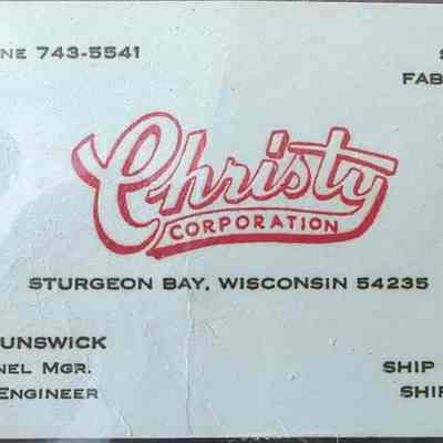 Christy Corp Calling Card