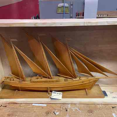 Schooner Ship Model