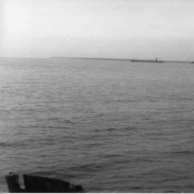 Amoco tanker passing through Death's Door 1968