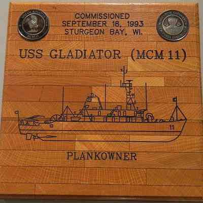 MCM-11 Plaque