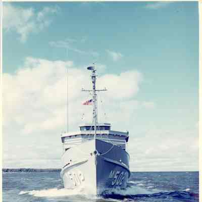 M502 underway