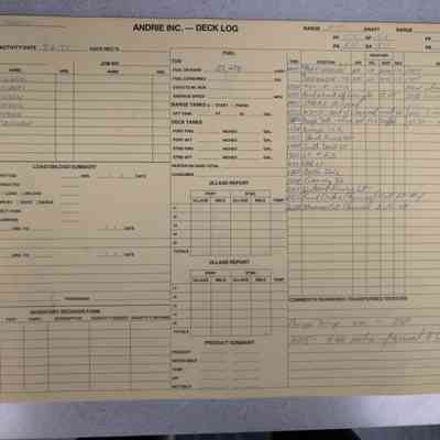 John Purves Ship Log