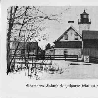 Chamber's Island Lighthouse circa 1914