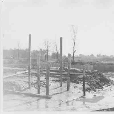 Baudhuin Yacht Harbor Basin Bulkhead Construction 1944