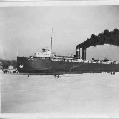 Ann Arbor Ferry underway in winter