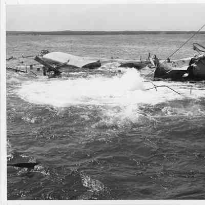 Wreckage of the Humphrey 1944