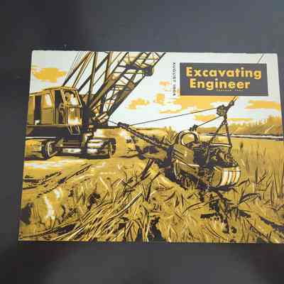 Excavating Engineer August 1964 Magazine