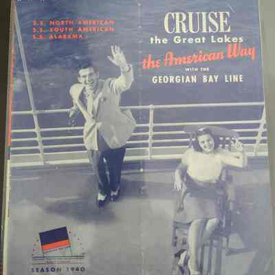 Georgian Bay Line 1940 Season Magazine