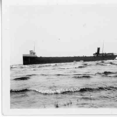Coast Guard boat off by Bartleme off of Cana Island