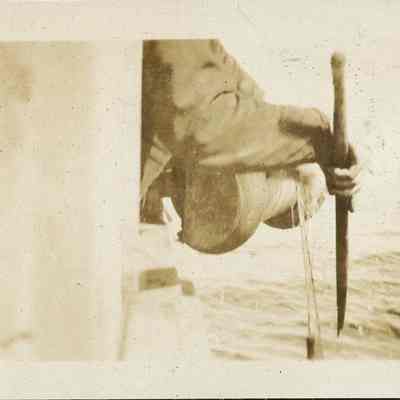 Fish tug Morning Star winch 1925