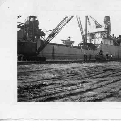 Fred W. Green dockside 1941