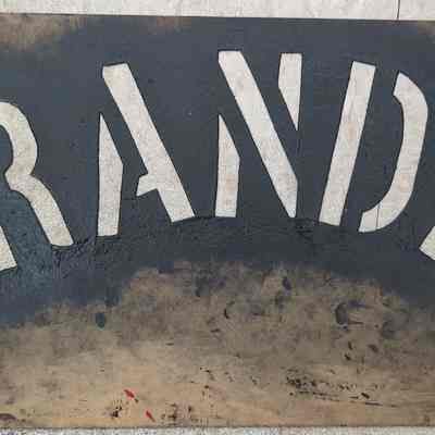 B. Randall Paper Stencil