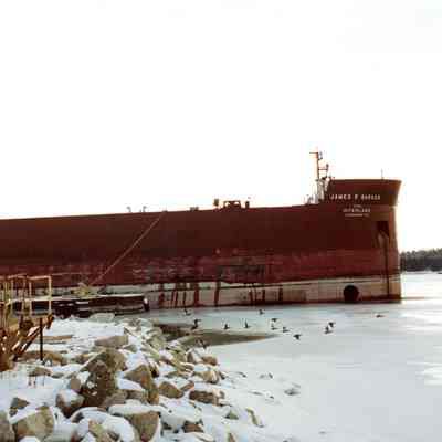 James R. Barker in Sturgeon Bay 2002