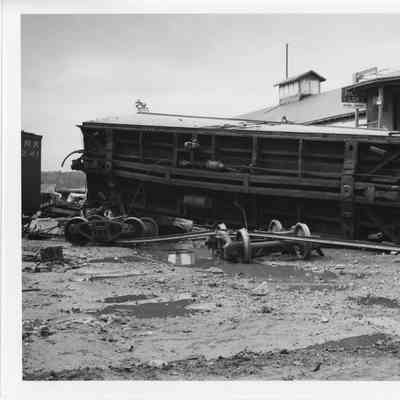 Post-launch Badger damage September 6, 1952