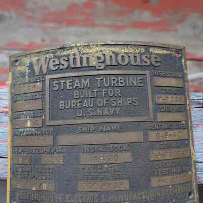 American Steamship Co. Nameplate