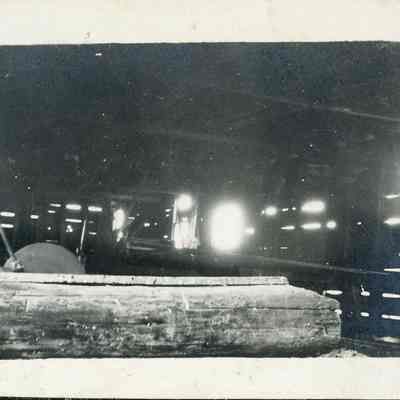 Interior of Newport sawmill