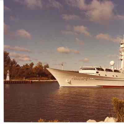 Carolyn M in river or canal