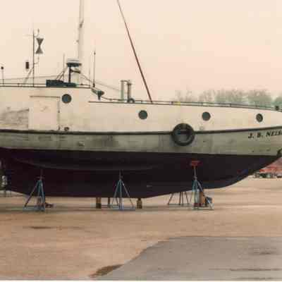 Fishing tug J.B. Nelson at shipyard 2001
