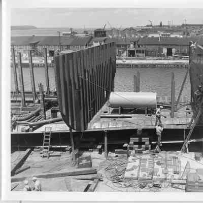 Badger under construction at Christy Corp July 1, 1951