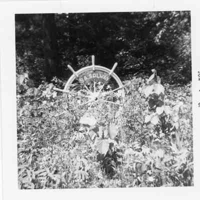 S.A. Solway steering wheel in field June 1961