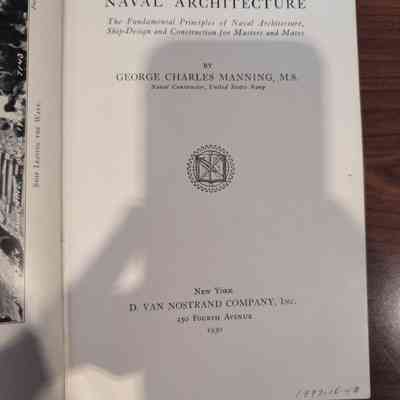 Manual of Naval Architecture