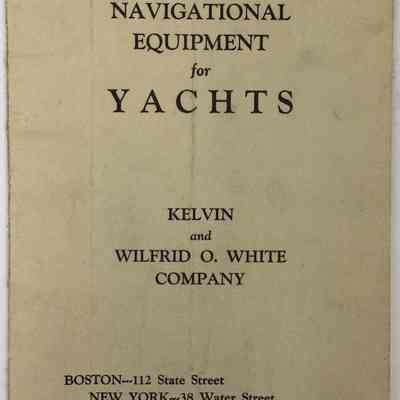 Navigational equipment for yachts