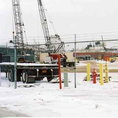 American Republic and John G. Munson at Bay Shipbuilding 2006