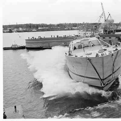 launching of the Alcoa Seaprobe 1970
