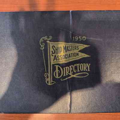 Ship Masters Association 1950 Directory